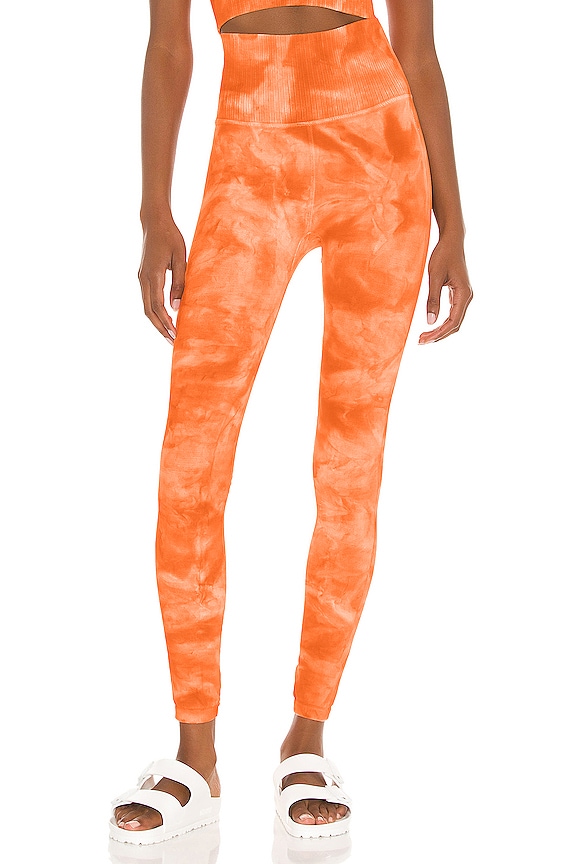 view 1 of 4 LEGGINGS GOOD KARMA in Coral Clay