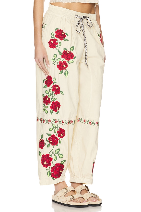 view 2 of 4 PANTALÓN FREE PEOPLE ROSALIA in Birch Combo