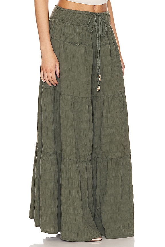 view 2 of 4 In Paradise Wide Leg in Dried Basil