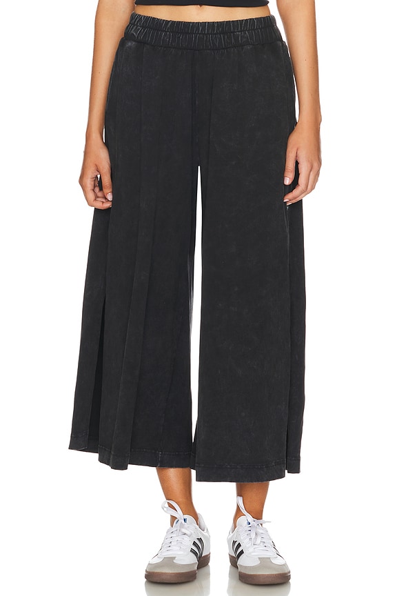 view 2 of 7 X FP Movement Hot Shot Slit Wide Leg Pant In Black in Black