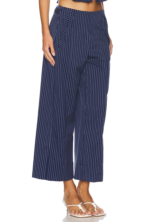 view 2 of 6 Acadia Trouser in Blue Combo