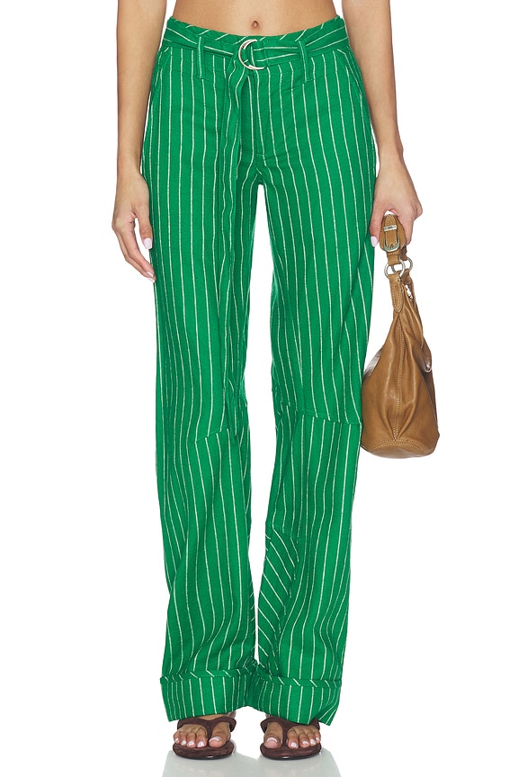 view 1 of 6 PANTALON RAISE THE STAKES in Green