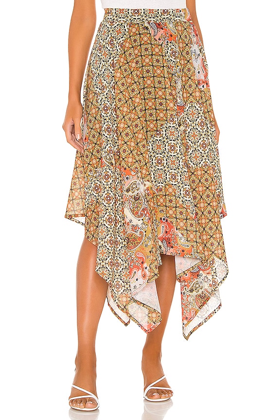 Free People Stay Awhile Maxi Skirt in Multi | REVOLVE
