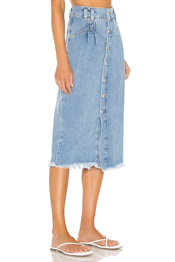 view 2 of 4 ROBE MI-LONGUE SIDNEY in Blue