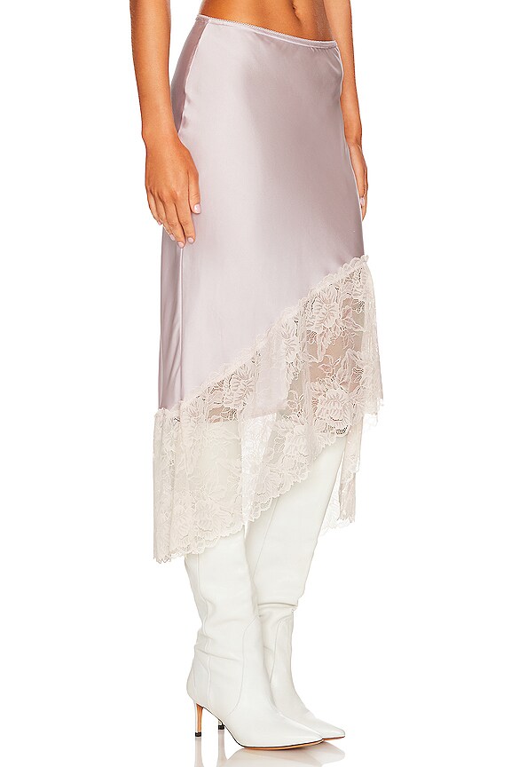 view 2 of 4 Heart Eyes Half Slip in Lavendar Light Combo