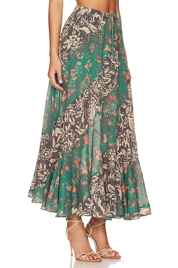 view 2 of 4 ЮБКА FREE PEOPLE JACKIE in Charcoal Combo