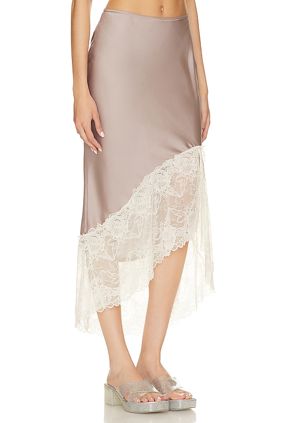 view 2 of 4 X Intimately FP Heart Eyes Half Slip Skirt in Etherea Combo