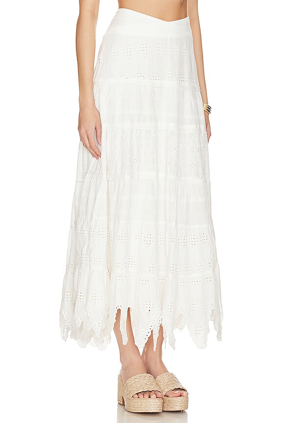 view 2 of 4 Prairie Skirt in Ivory