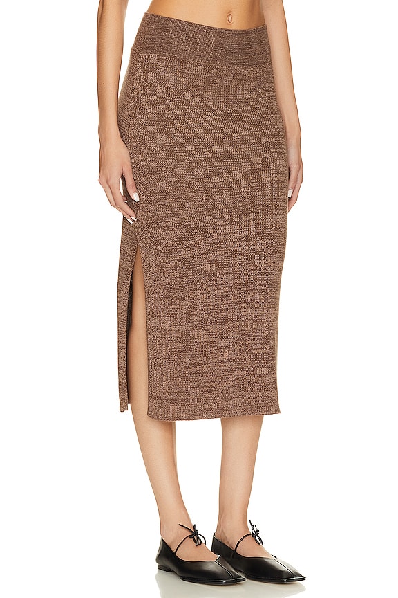 view 2 of 4 Golden Hour Midi Skirt in French Roast