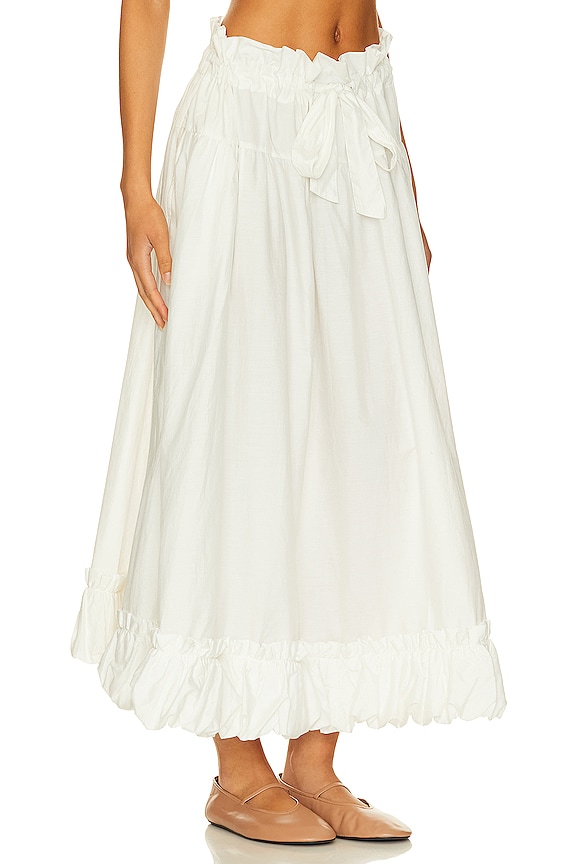 view 2 of 4 FREE PEOPLE FAVORITE PART ミディ丈スカート in Ivory