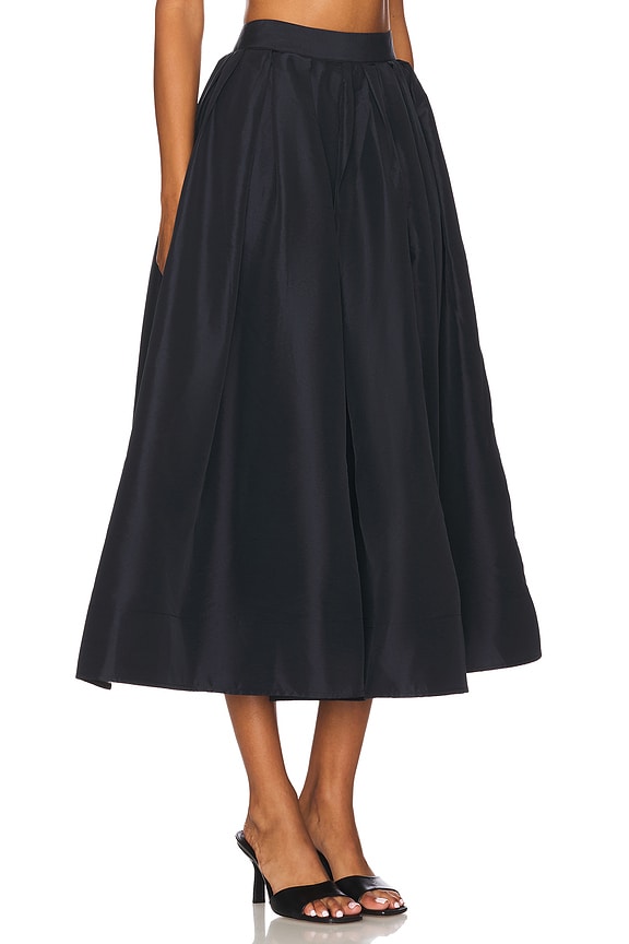 view 2 of 6 FALDA LARGA EMILIA in Black