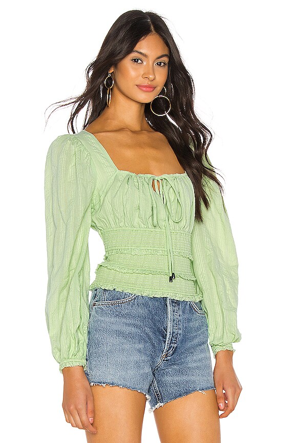 view 2 of 4 Lolita Top in Green