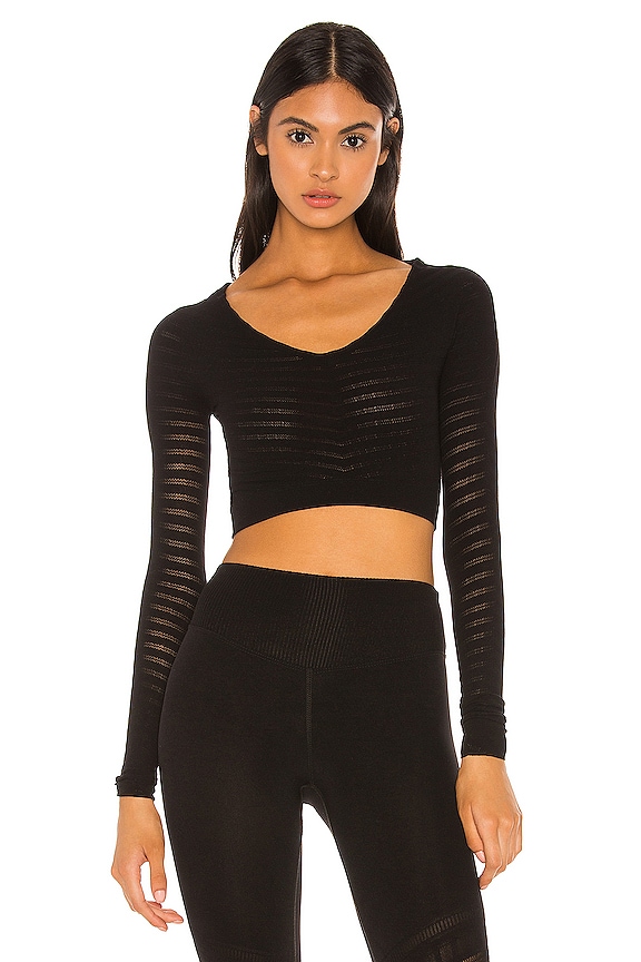 Free People X FP Movement Gone Adrift Long Sleeve in Black | REVOLVE