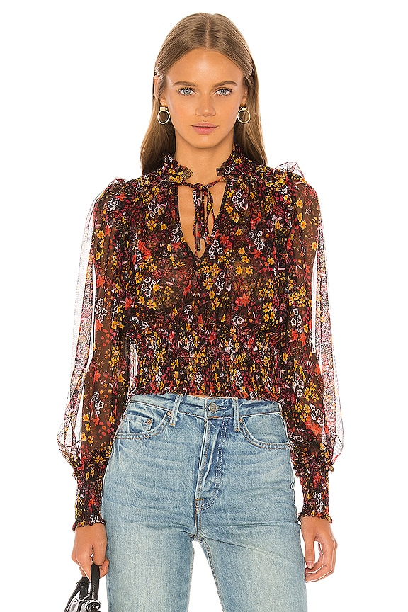 view 2 of 5 Twyla Top in Black