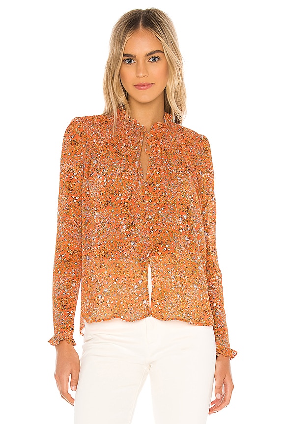 view 2 of 5 X REVOLVE Lela Blouse in Coral Combo