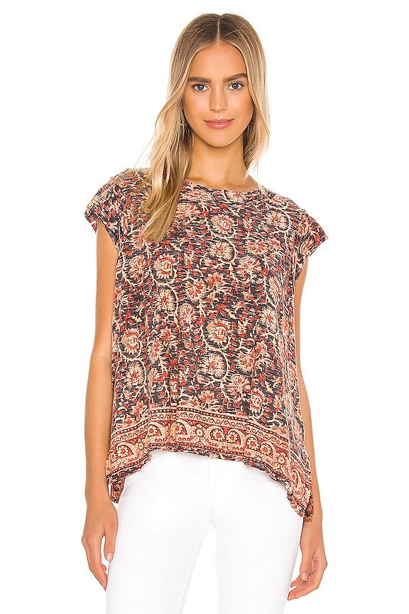 view 2 of 6 High Tide Tee in Black Combo