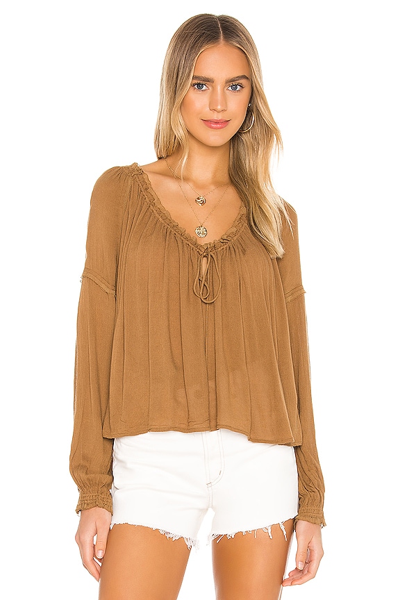 view 2 of 5 Banda Blouse in Gold