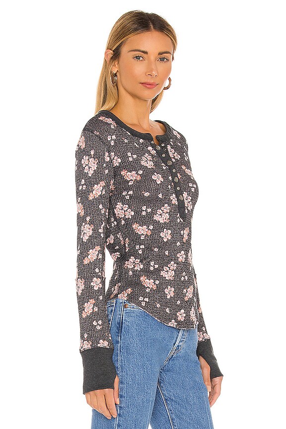 view 2 of 5 Everest Henley Tee in Dark Combo