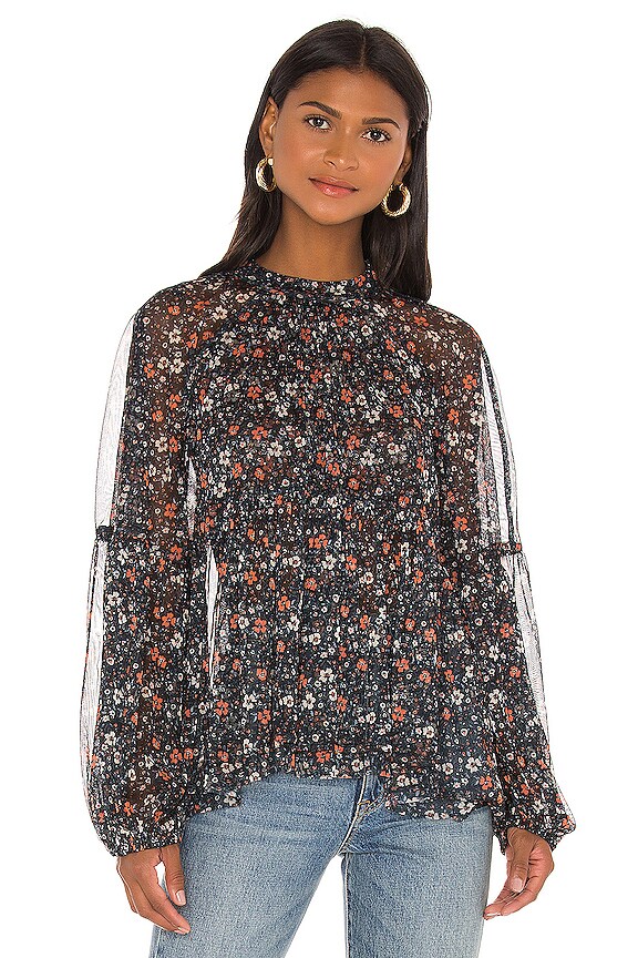 view 1 of 4 Sweet Heart Top in Black Combo