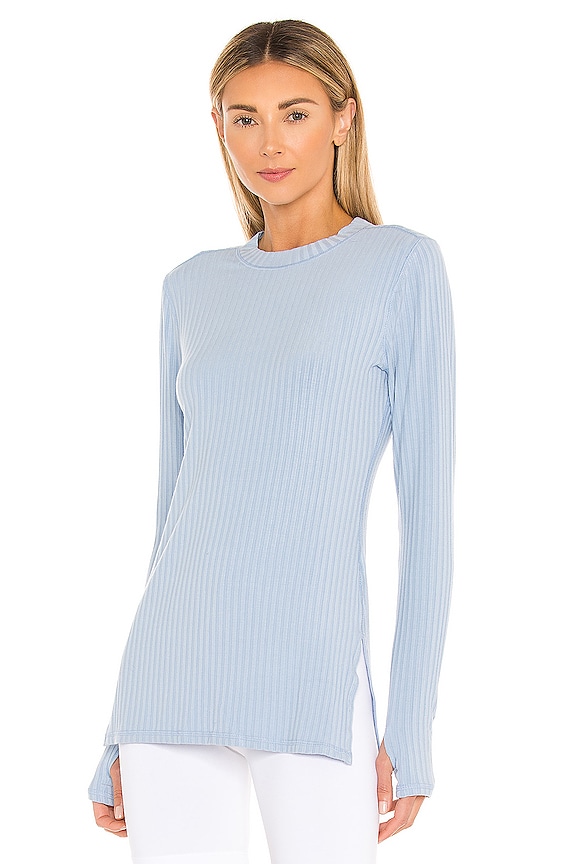 view 1 of 5 X FP Movement Blissed Out Long Sleeve in Aurora Blue
