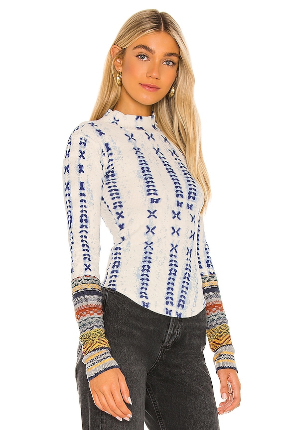 view 2 of 5 Wonderful Swit Top in Cloud Combo