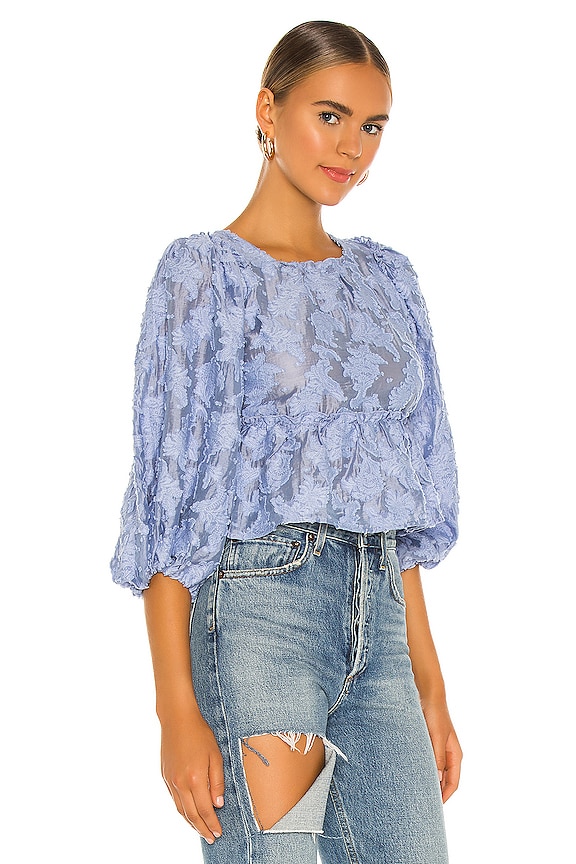 view 2 of 4 Callie Top in Blue Moon Quartz