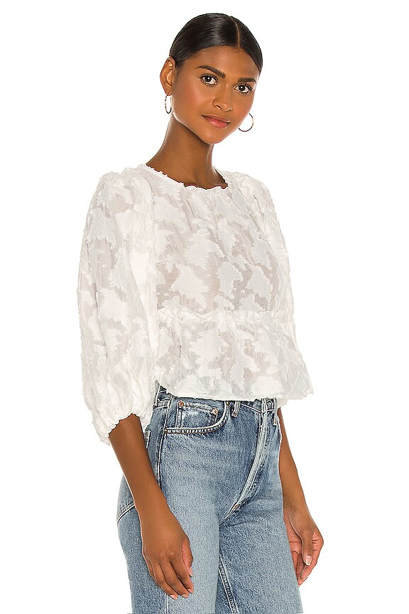 view 2 of 4 Callie Top in Ivory