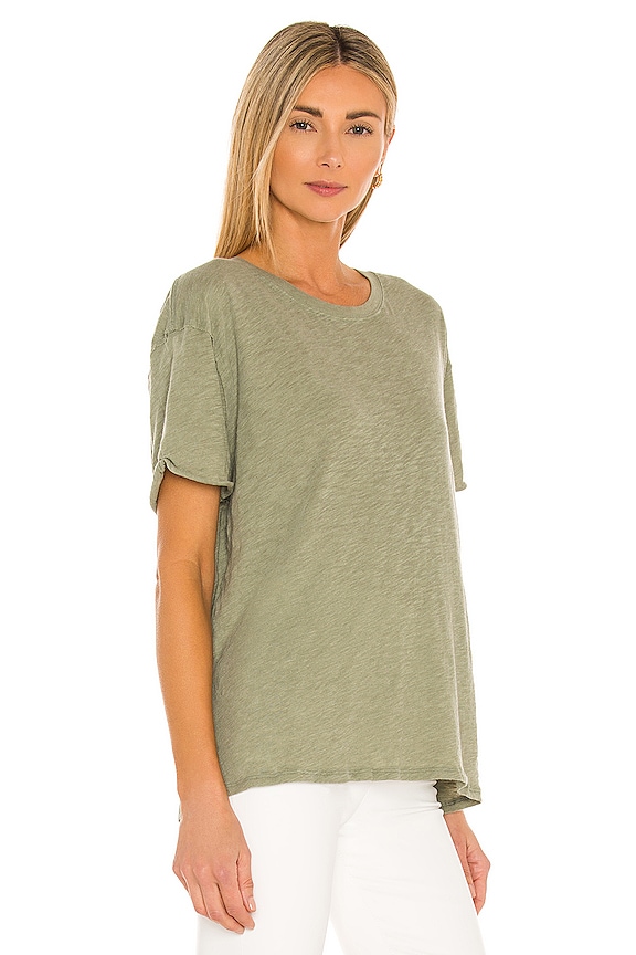 view 2 of 4 Clarity Ringer Tee in Rust Sage