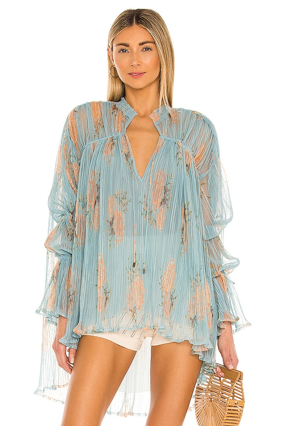 view 1 of 5 Dahlia Tunic in Dark Combo