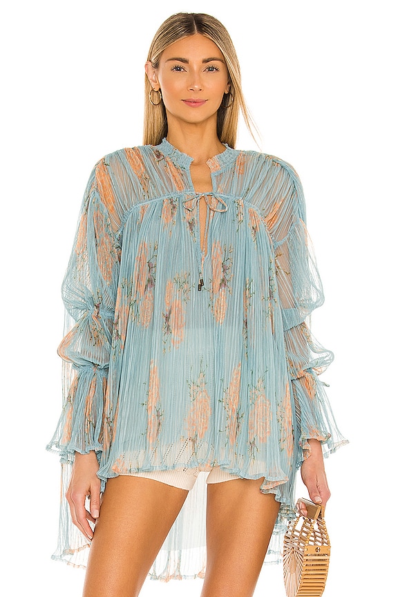 view 2 of 5 Dahlia Tunic in Dark Combo