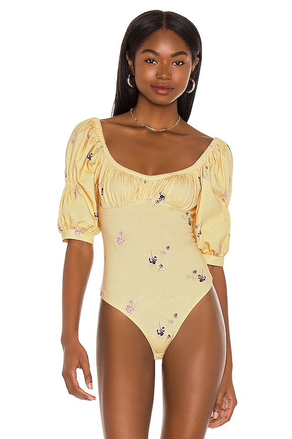 view 2 of 5 Play Date Bodysuit in Buttercup