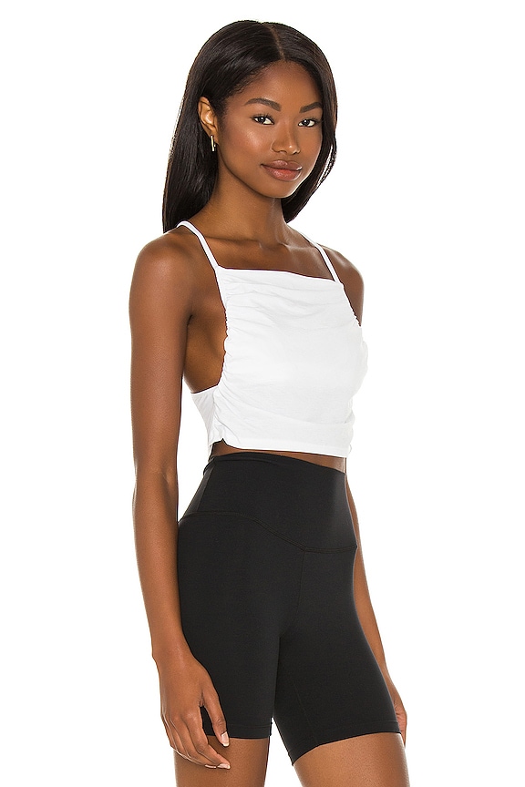 view 2 of 4 CAMISOLA SHIRR THING in White