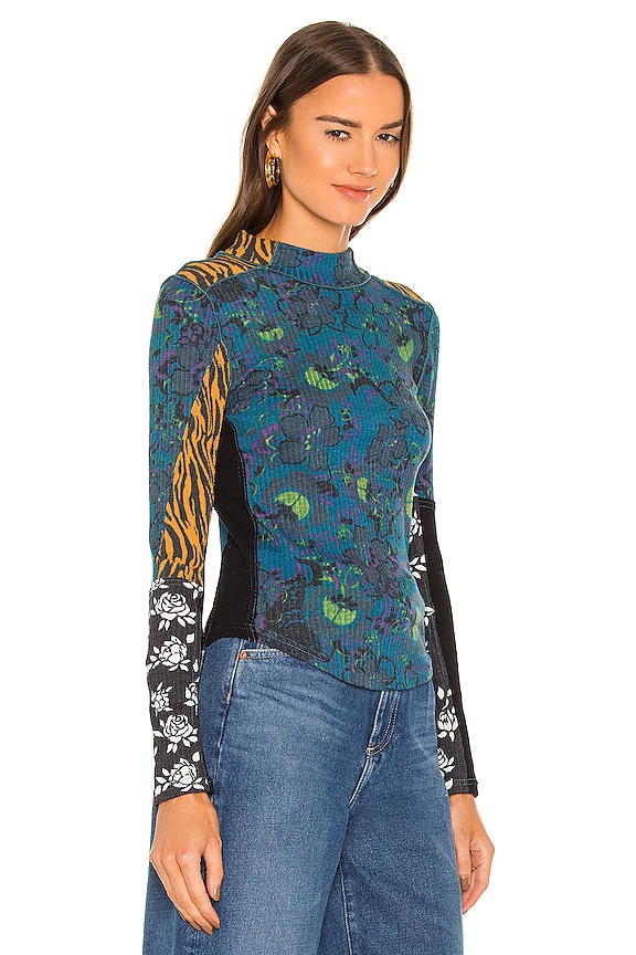 view 2 of 4 CAMISETA MEADOW in Blue Combo