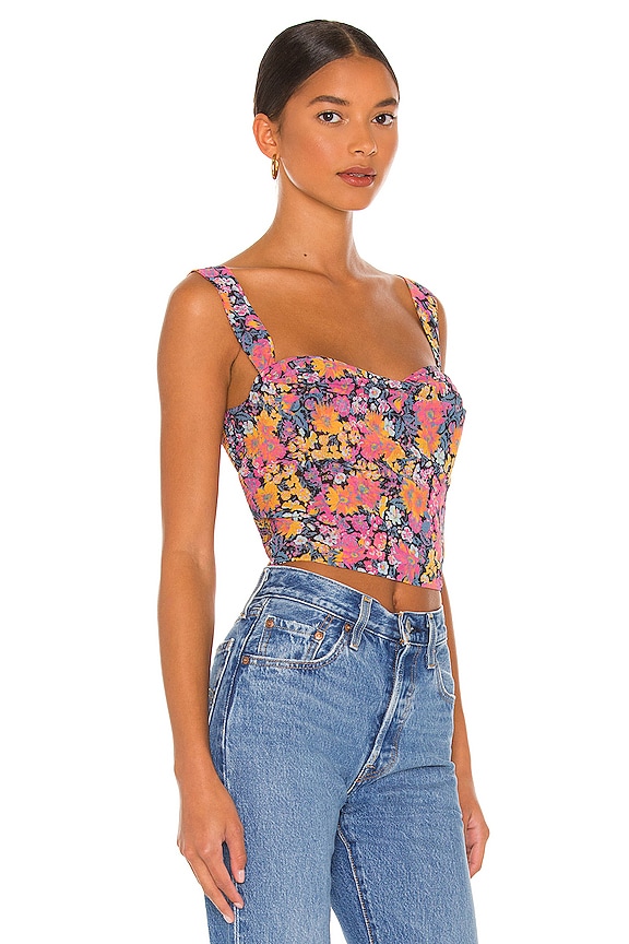 view 2 of 4 Endless Love Tank in Dark Floral