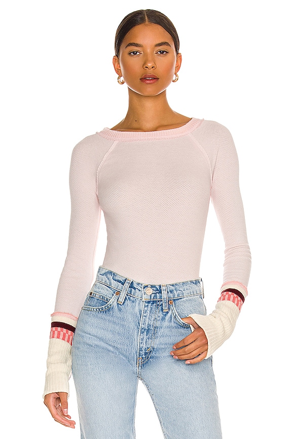 view 2 of 5 She's Reversible Cuff Top in Dreamt Kiss