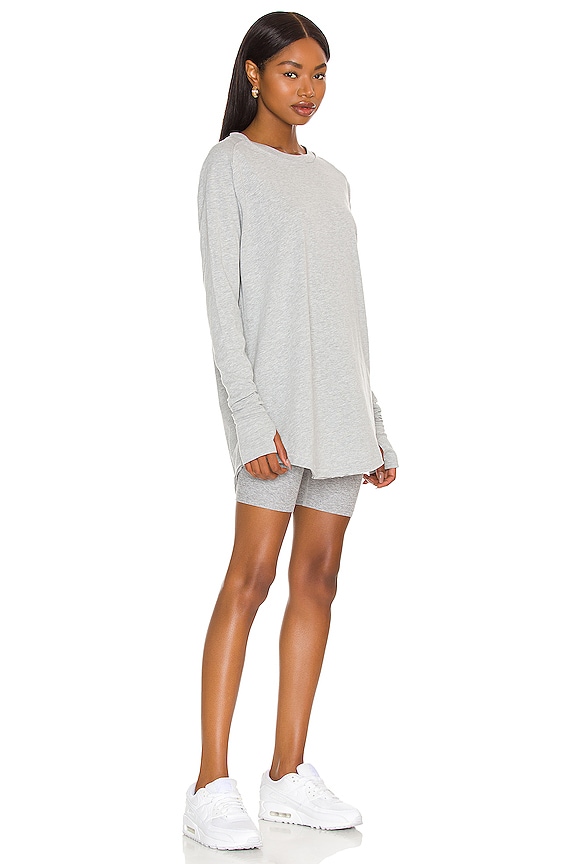 view 2 of 3 x We The Free Arden Tee in Heather Grey