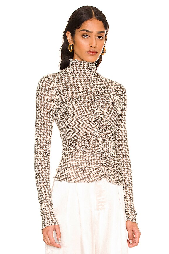 view 2 of 4 Little Crush Long Sleeve Tee in Cream Combo