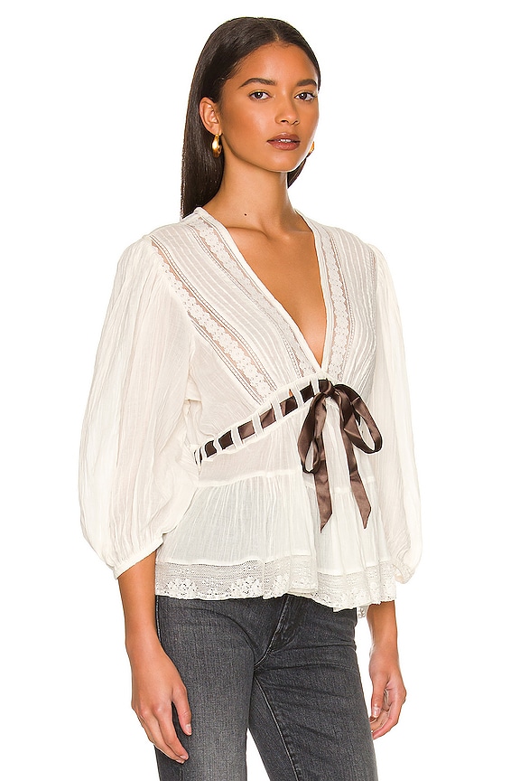 view 2 of 4 Favorite Romance Tunic in Ecru Combo