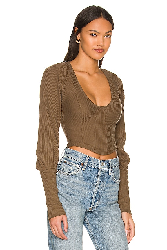 view 2 of 4 Petra Top in Tortoise Shell