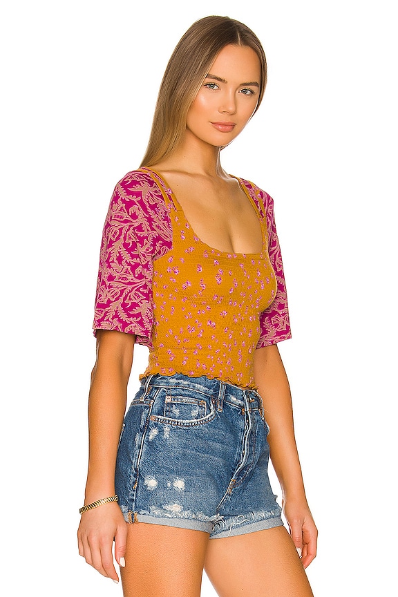view 2 of 4 Marigold Tee in Golden Combo