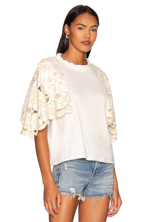 view 2 of 4 Angel Tee in Ivory