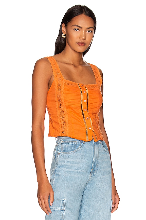 view 2 of 4 CAMISETA TIRANTES FREE PEOPLE MAGGIE in Super Tropical