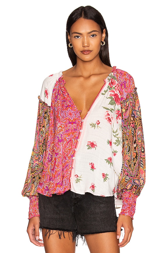 view 2 of 5 Gemini Blouse in Vintage Combo