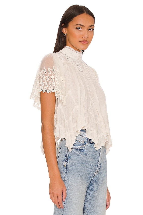 view 2 of 4 FREE PEOPLE SAVANNAH トップ in Ivory