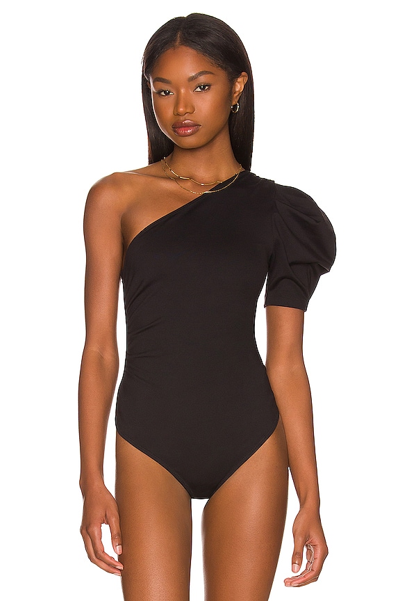 view 2 of 5 Somethin Bout You Solid Bodysuit in Black