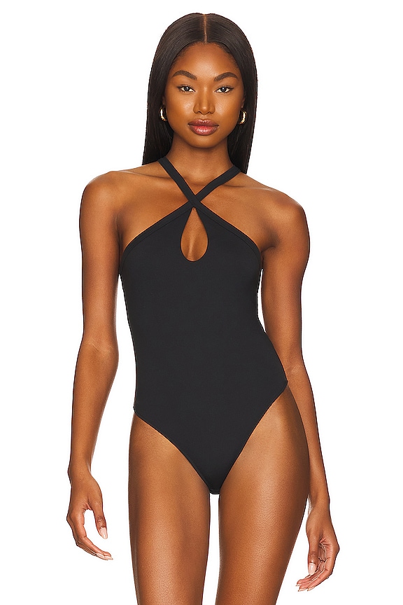 view 2 of 5 БОДИ FREE PEOPLE HEART in Black