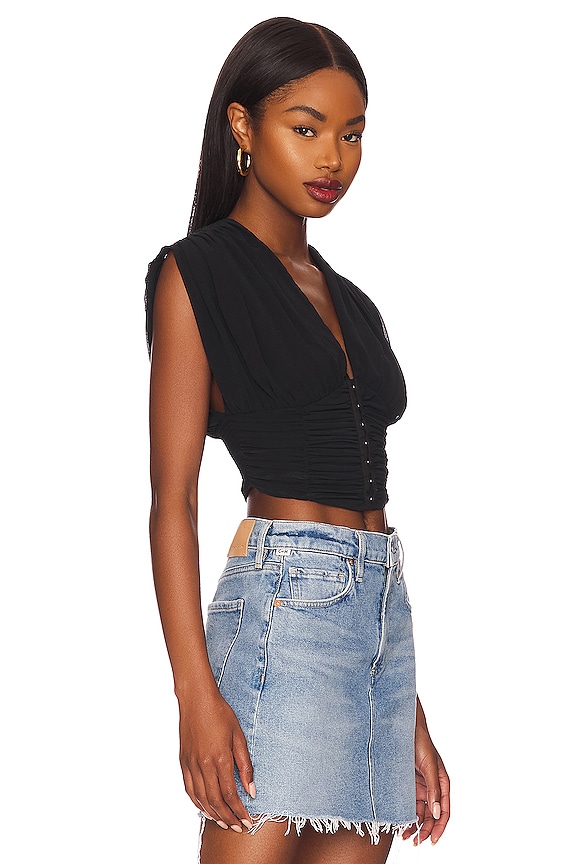 view 2 of 4 Aria Top in Black