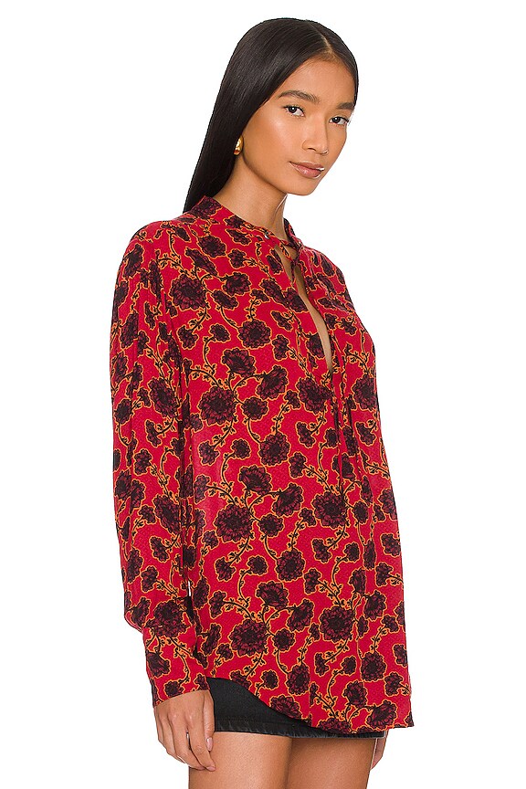view 2 of 4 Mia Tunic in Red