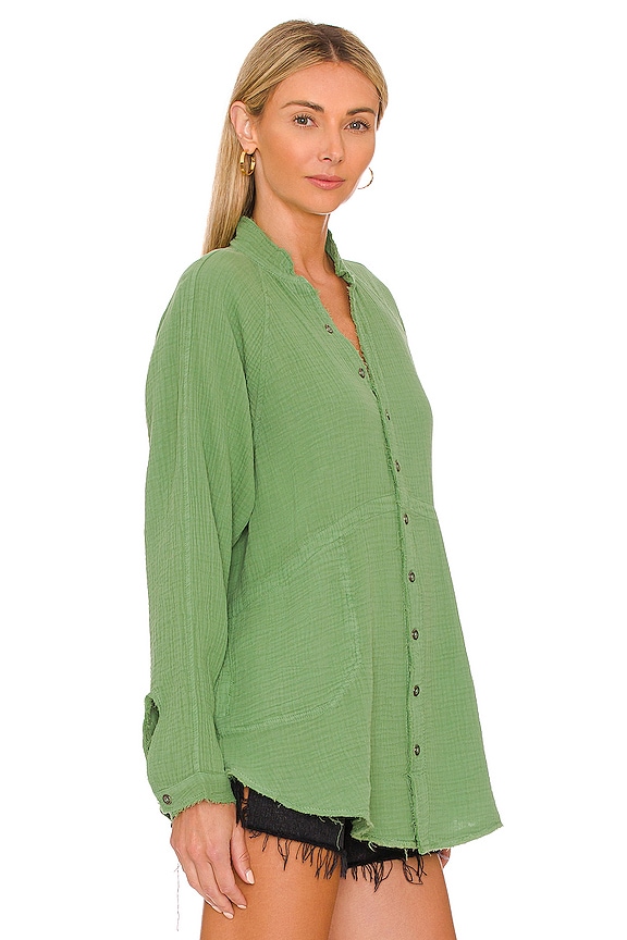 view 2 of 4 CHEMISE FREE PEOPLE SUMMER DAYDREAM in Moss