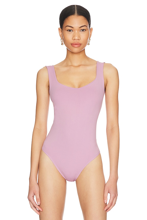view 2 of 5 Clean Lines Bodysuit in La Fleur